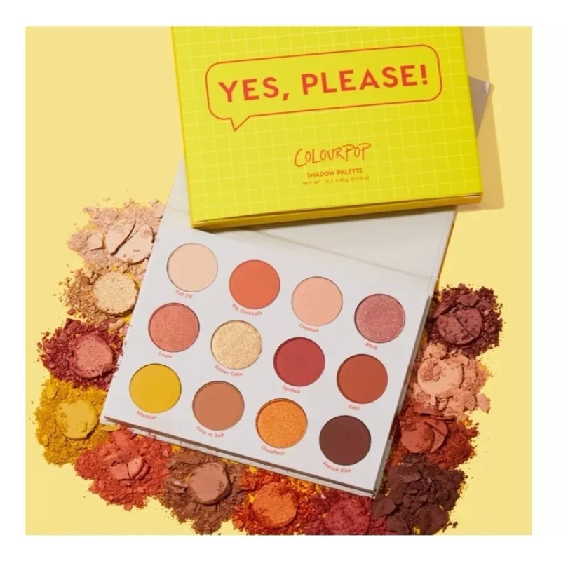 Colourpop Paleta De Sombras Nudes - Yes, Please - Original