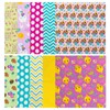 TRIXES Easter Cotton Fabric Squares 10PK