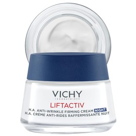 Vichy Liftactiv Supreme Crema Facial de noche Anti-Edad, para Todo Tipo de Piel con Ramnosa al 5% y Vitamina C, Reduce Arrugas y Aporta Firmeza Integral, 50 ml