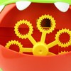 Electric Bubble Blowing Toys Children Rechargeable One Button Operation Bubble