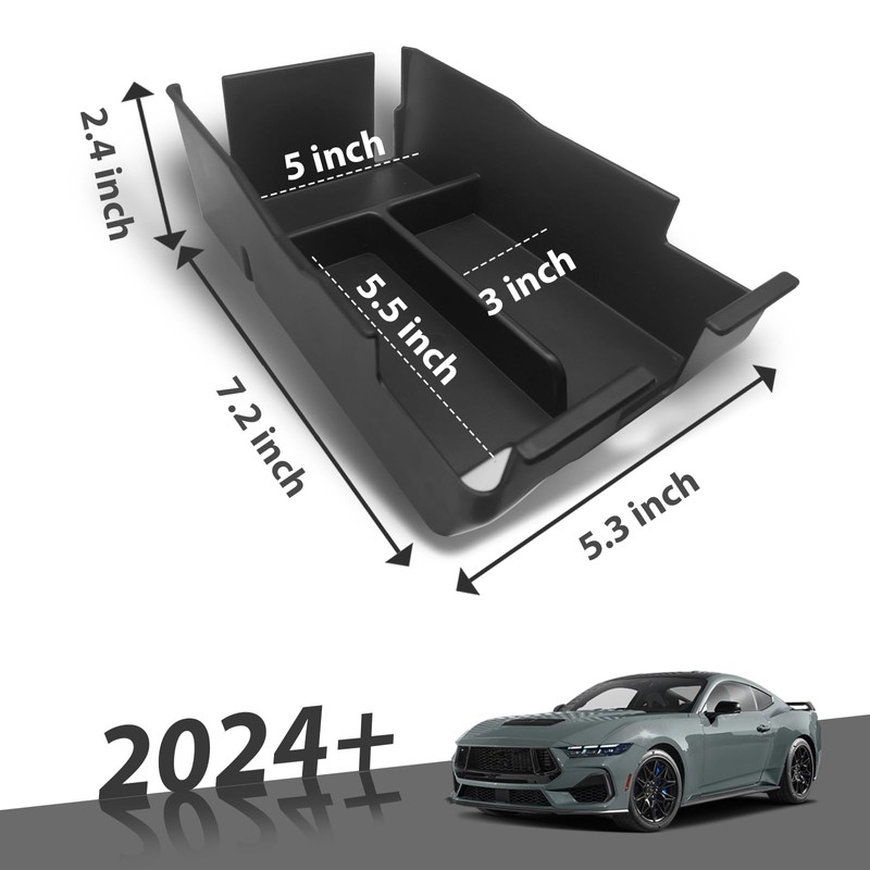 Muslogy Center Console Organizer Door Handle Storage Box Compatible with