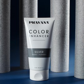 Pravana - Acondicionador con Color Enhancer Silver 148ml para Cabello Platinado, Dura hasta 7 Lavados, Acondiciona y Promueve la Elasticidad, Formulado con Alta Tecnología