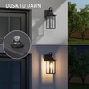 LEONLITE 16 Inch Dusk to Dawn Outdoor Wall Lights, Porch
