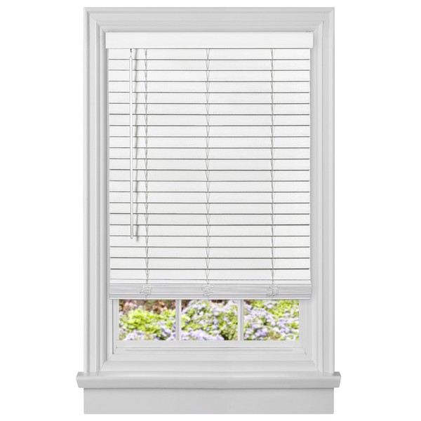 Cordless GII Madera Falsa 2-in Faux Wood Plantation Blind -