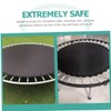 Sosoport 36Pcs Portable Triangle Buckles for Trampolines Durable V Shaped