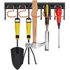 TVKB Store 17'' All Metal Garden Tool Organizer Adjustable Garage