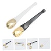 Ipetboom 2Pcs Eye Cream Spoons Metal Makeup Tool for Facial