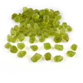 InfinityGemsArt 30 Carats Natural Raw Peridot Crystal Gemstone, Chakra Crystal, Rough Crystals Gemstone, August Birthstone Crystal for Jewelry Making Supplies, DIY Crafts, Loose Gemstones