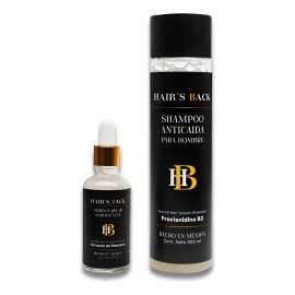 Kit Shampoo Serum Anticaida Fortificante Cabello Maltratado