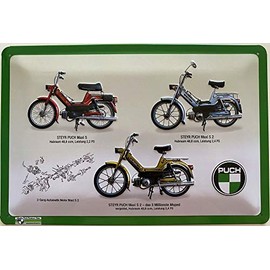 Tin Sign 30 x 20 cm Steyr Puch Maxi S - Deko7