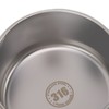 Insulated Food Container Beige 316 Stainless Steel Round Sealed Leak