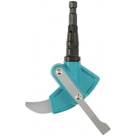Gardena combisystem 2-in-1 Patio Weeder: Weeder that removes all tares (unwanted plants) and moss, with stainless steel bow for extra wide joints, suitable for all cs handles (03607-20)