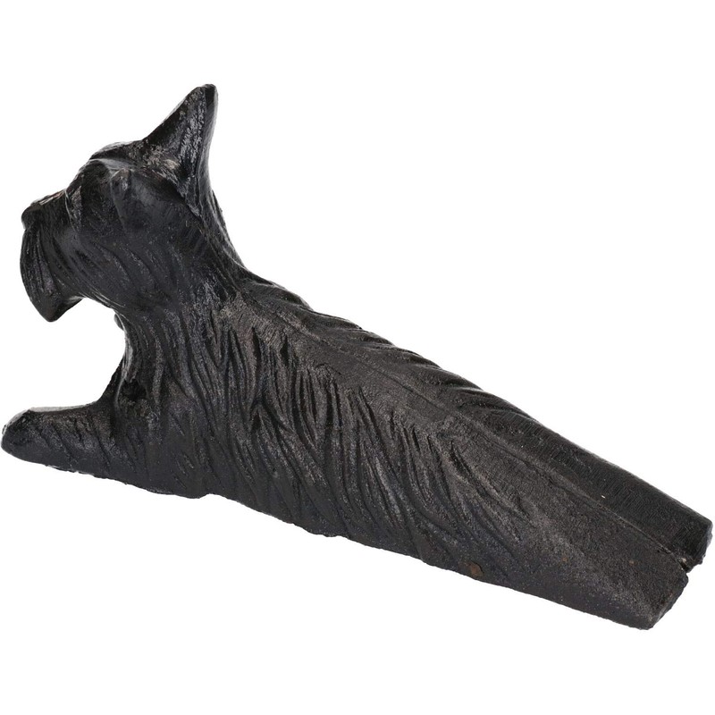 Scottie Scotty Terrier Dog Door Stop Cast Iron Doorstop Wedge