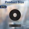 QUARKZMAN 20pcs M14 Nylon Flat Gaskets 14mm ID 44mm OD