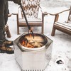 Dragonfire Log Grabber - 40" Long Fire Pit Tong with