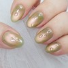 Dew Guava Homemade Nail Tips - Almond / 이슬 구아바