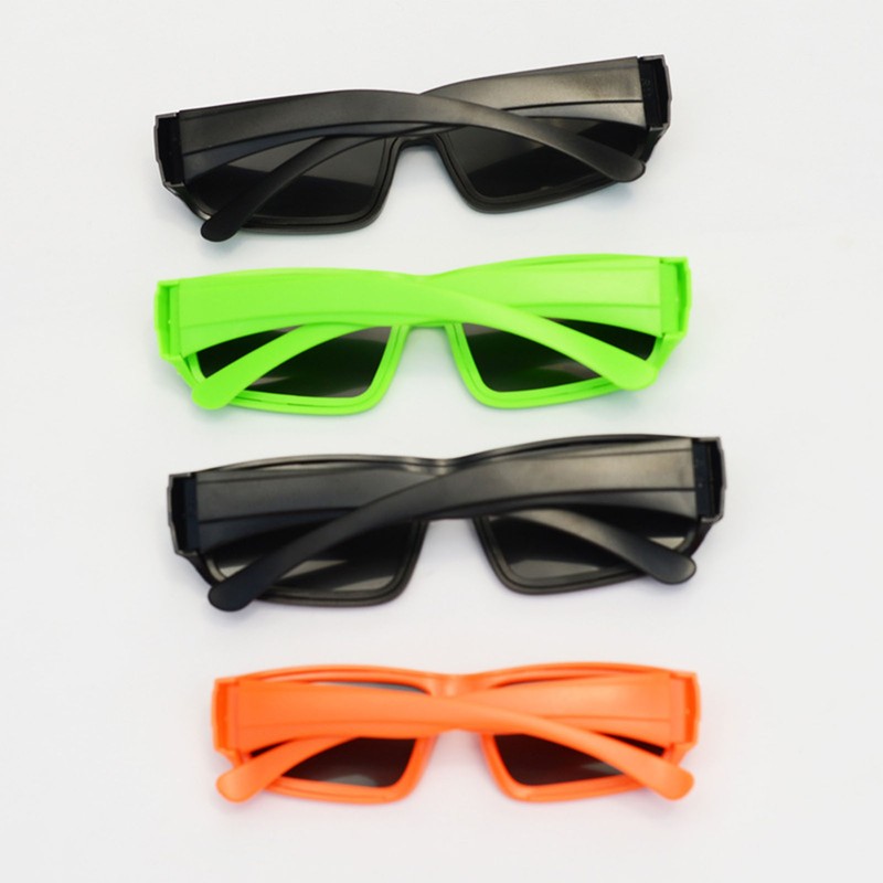 4 Pieces Total Solar Eclipse Glasses ABS Plastic Direct Sun