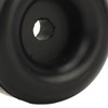 4PCS 2.5inch Trailer Ramp Door Rubber Bumper Round with Hole