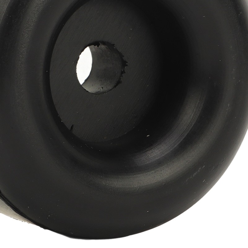 4PCS 2.5inch Trailer Ramp Door Rubber Bumper Round with Hole