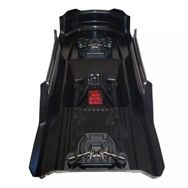 Arrma Kraton 6s EXB V6 CLIPLESS Body Factory Painted Black Red Decaled ARA-1539