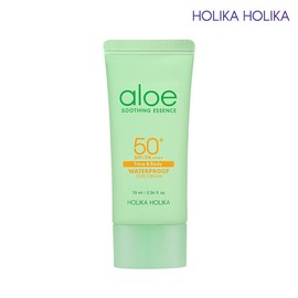 Holika Holika [1+1] Aloe Waterproof Sun Cream SPF50+ PA++++ / 홀리카홀리카 [1+1] 알로에 워터프루프 선크림 SPF50+ PA++++