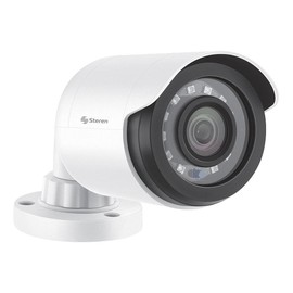 STEREN CCTV-1018 Cámara de Seguridad, Digital Full HD, Tipo Mini Bala, Tetrahíbrida, Blanco