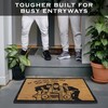 MAINEVENT What'cha Want Door Mat 30x17 Inch, Beasty Boys Welcome