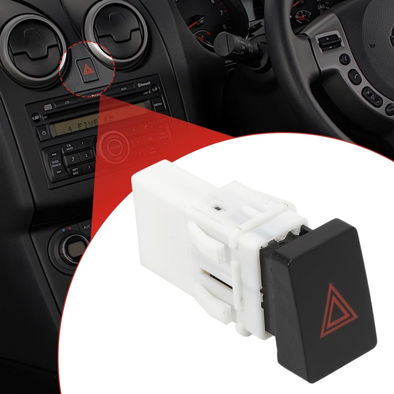 Taesayl Hazard Switch Turn Signal Switch for Qashqai 2007-2013 25290JD00A