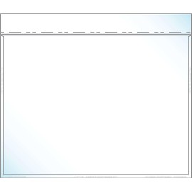 EnvyPak 9" x 12" Polypropylene Catalog Envelope Crystal Clear, Auto-Insertable (8.5" x 11″ Insert Size) - Box of 500