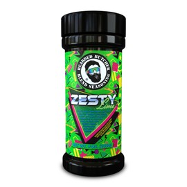 Bearded Butchers Zesty Lime Blend Seasoning, 9 oz Large Shaker - Fresh Lime Flavor with Savory Seasonings, Ideal for Fish, Tacos, Dips, Guacamole, and More! No MSG, Gluten-Free