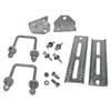 A.A 2 Pack 8" Galvanized Swivel Top Bunk Bracket Kit