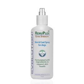 RenuPlex Extra Strength Dog Skin & Coat Spray for Help Controlling itching, Mange, hotspots and Skin Issues.
