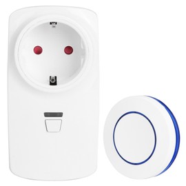 Household Appliances Controller 2-Way Wireless Power Outlet Remote Control SocketBlue Remote Control EU Plug 250V