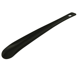TelMo Schuhanzieher, Schuhlöffel Kunststoff Schwarz ca. 35cm