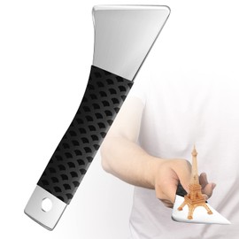 SARDVISA Herramienta profesional para impresora 3D, espátula de extracción de impresora 3D de metal mejorada con agarre cómodo, accesorios de impresora 3D especialmente diseñados para seguridad de