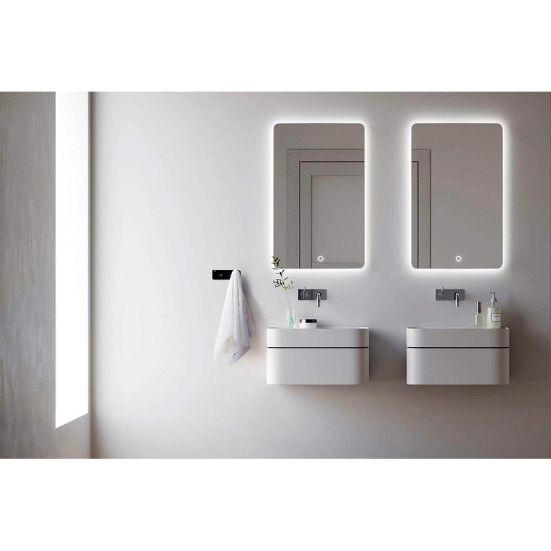 Ambrosya - Towel Holder Made of Stainless Steel in Black