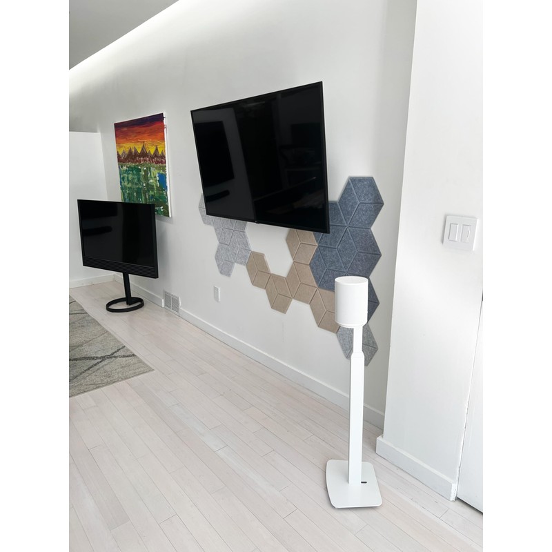 ynVISION.DESIGN Adjustable Floor Stand Mount Compatible with SONOS Era 100
