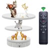 3 In 1 Rotating Display Stand, Photography Turntable Electric Rotating
