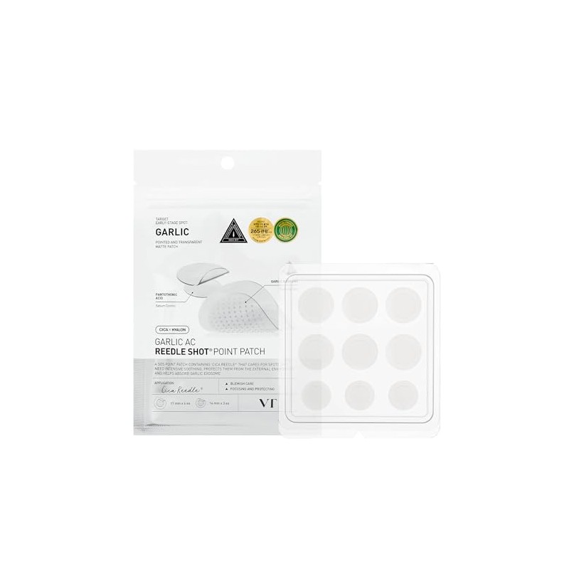 VT COSMETICS Garlic AC Reedle Shot Point Patch, Spot Patch