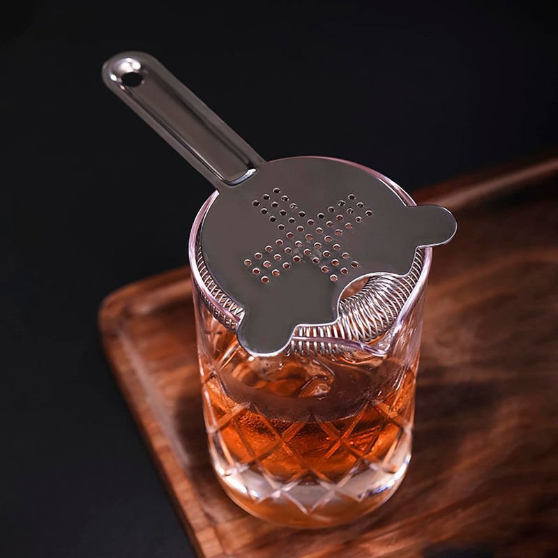WOMLEX Boston Cocktail Shaker and Strainer