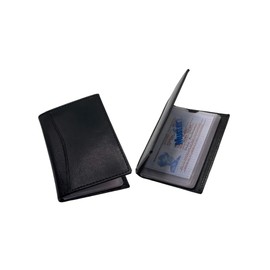 Velluci Pelle Genuine Leather RFID Credit Card Holder, Leather Card Holder, RFID Blocking Card Holder, Leather Card Holder, Bifold Card Holder