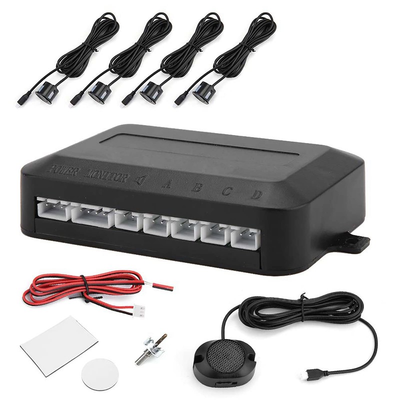 Car Auto Vehicle Reverse Backup Radar System, with 4 Parking