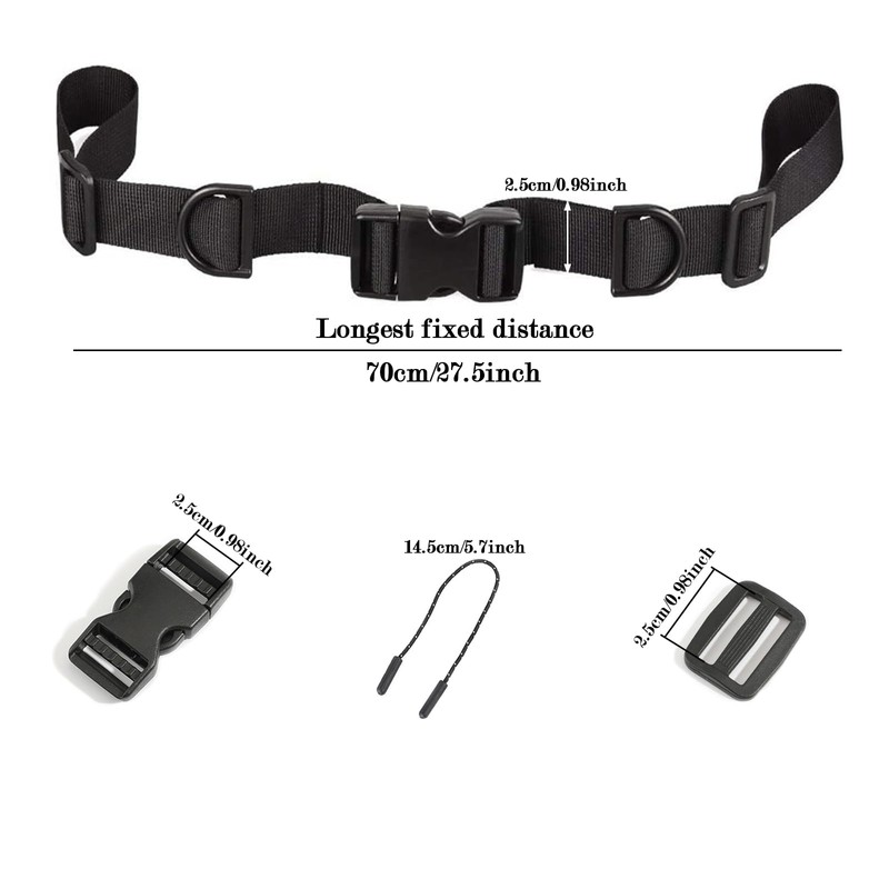 Snmzlc 1 Pack Backpack Chest Straps,with 1 Quick Release Buckle,2