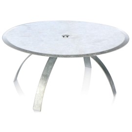 com-four® Chimney Hole Cover Diameter 180 mm, Blind Cap as Cover for Disused Fireplaces, Stove Pipes and Chimneys, Galvanised Steel, Also for Wall Holes (180 mm)