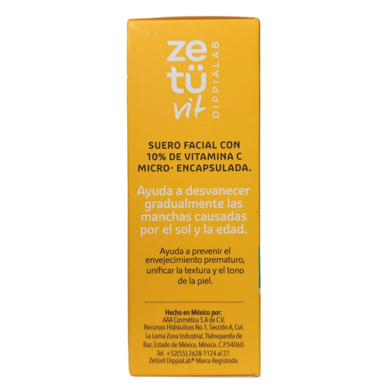 Zetüvit Serum Facial con Vitamina C, Antimanchas, Antioxidante, Anti-edad, 30