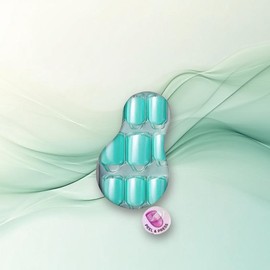 KISS Products colorFX by imPRESS Press-On Fake Nails - Short Squoval - Upgrade - 30ct