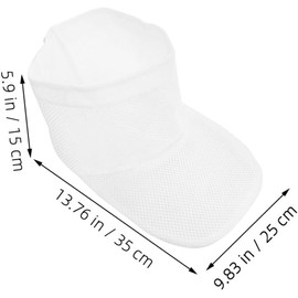 BESTYASH Bolsa Lavado Sombreros de Gorras para Diseño para Béisbol Lavar Cordón, Poliéster Resistente en Limpieza Conveniente Secado Casa
