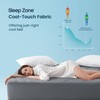 Sleep Zone Cooling Mattress Pad Twin XL, Support Mattress Topper,