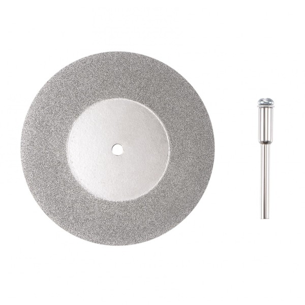 sourcing map 60mm Diamond Coated Cutting Wheels with 3mm Mandrels