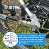 KITERI 2 Set Universal Torque Arm Conversion Kit Electric Bicycle